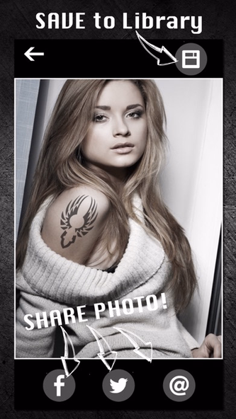 Tattoo Picture Camera Free Screenshot 4 - AppWisp.com Tattoo Picture Camera Free Screenshot 4 - AppWisp.com