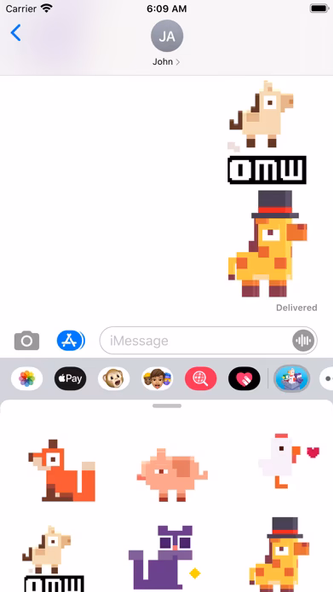 Crossy Road Castle Stickers Screenshot 1 - AppWisp.com Crossy Road Castle Stickers Screenshot 1 - AppWisp.com