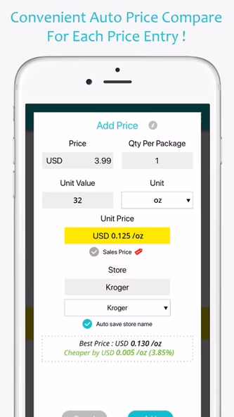 Price Book-Track Grocery Price Screenshot 3 - AppWisp.com Price Book-Track Grocery Price Screenshot 3 - AppWisp.com