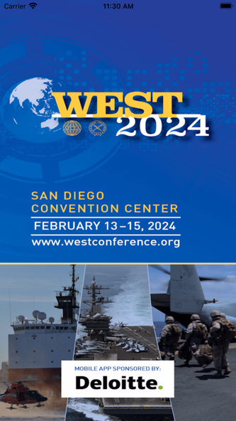 AFCEA/USNI WEST 2024 Screenshot 1 - AppWisp.com AFCEA/USNI WEST 2024 Screenshot 1 - AppWisp.com