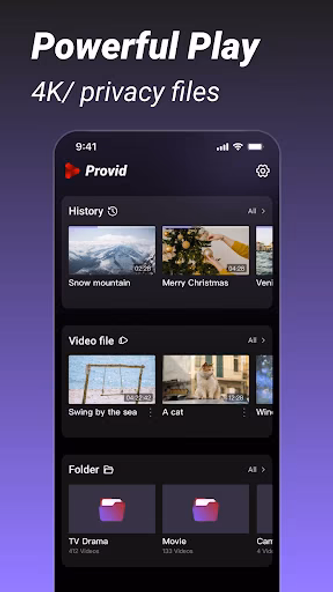 Provid - Video Player Screenshot 2 - AppWisp.com Provid - Video Player Screenshot 2 - AppWisp.com