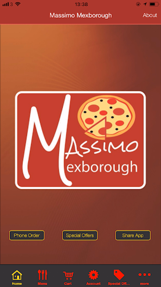 Massimo Mexborough Screenshot 1 - AppWisp.com Massimo Mexborough Screenshot 1 - AppWisp.com