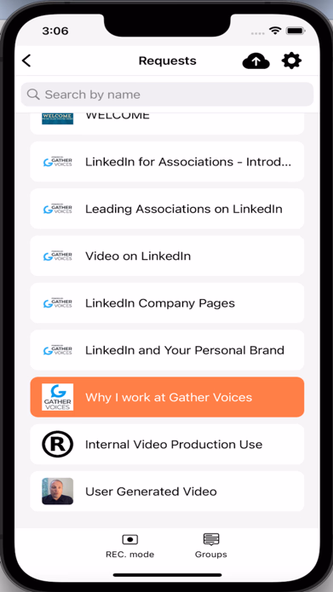 Gather Voices Screenshot 3 - AppWisp.com Gather Voices Screenshot 3 - AppWisp.com