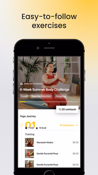 Yoga-Go: Chair Yoga & Pilates Screenshot 3 - AppWisp.com Yoga-Go: Chair Yoga & Pilates Screenshot 3 - AppWisp.com