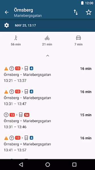STHLM Traveling - SL Planner Screenshot 2 - AppWisp.com STHLM Traveling - SL Planner Screenshot 2 - AppWisp.com