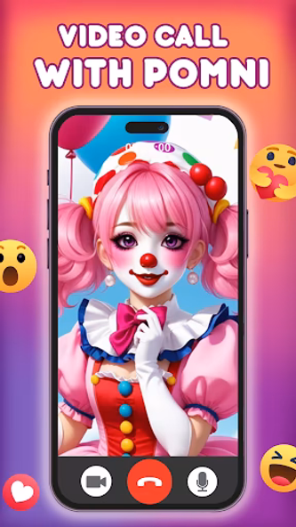 Clown Call & Fun Chat Screenshot 2 - AppWisp.com