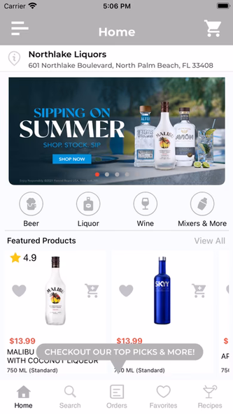 Northlake Liquors Screenshot 1 - AppWisp.com Northlake Liquors Screenshot 1 - AppWisp.com