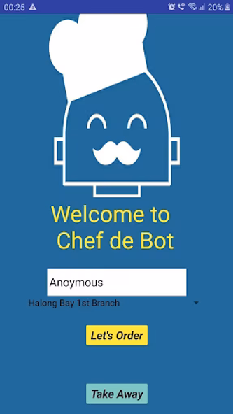 Chefdebot Screenshot 1 - AppWisp.com Chefdebot Screenshot 1 - AppWisp.com