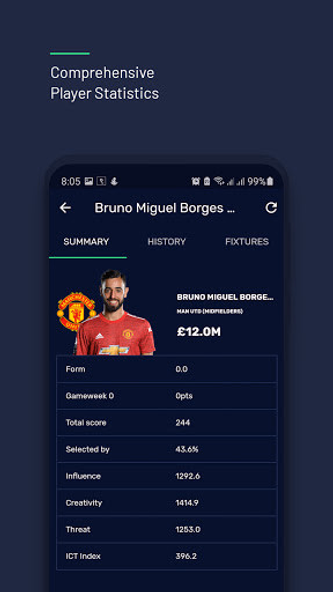 FPL - Fantasy Football League Screenshot 4 - AppWisp.com FPL - Fantasy Football League Screenshot 4 - AppWisp.com