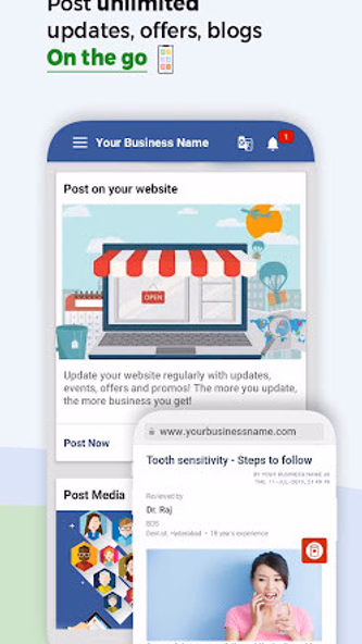 Instant Website Builder App Screenshot 2 - AppWisp.com Instant Website Builder App Screenshot 2 - AppWisp.com