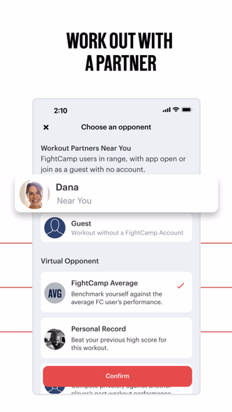 FightCamp Home Boxing Workouts Screenshot 3 - AppWisp.com FightCamp Home Boxing Workouts Screenshot 3 - AppWisp.com