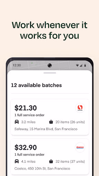Instacart: Earn money to shop Screenshot 4 - AppWisp.com Instacart: Earn money to shop Screenshot 4 - AppWisp.com