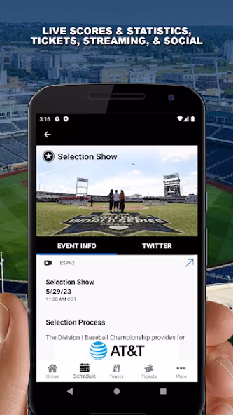 NCAA Men's CWS Screenshot 3 - AppWisp.com NCAA Men's CWS Screenshot 3 - AppWisp.com