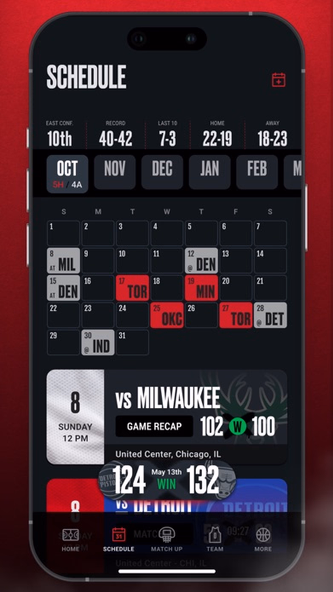 Chicago Bulls Screenshot 3 - AppWisp.com Chicago Bulls Screenshot 3 - AppWisp.com