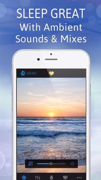 Sleep Sounds by Sleep Pillow Screenshot 1 - AppWisp.com Sleep Sounds by Sleep Pillow Screenshot 1 - AppWisp.com
