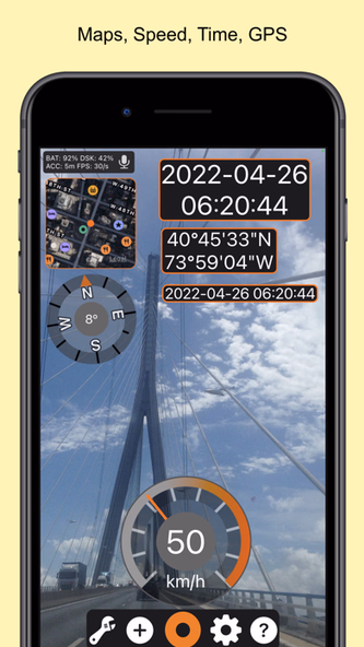 Dashcam - Car Crash Recorder Screenshot 4 - AppWisp.com Dashcam - Car Crash Recorder Screenshot 4 - AppWisp.com