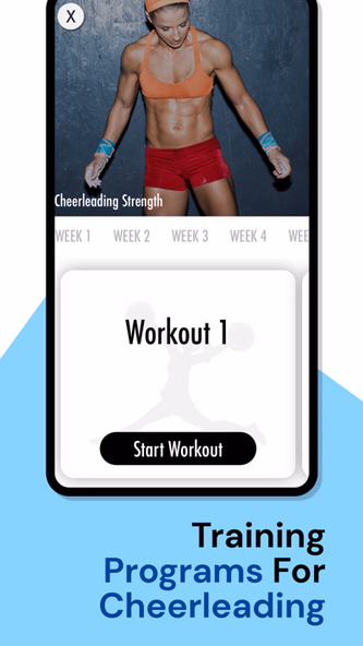 Cheerleading Conditioning Screenshot 4 - AppWisp.com Cheerleading Conditioning Screenshot 4 - AppWisp.com