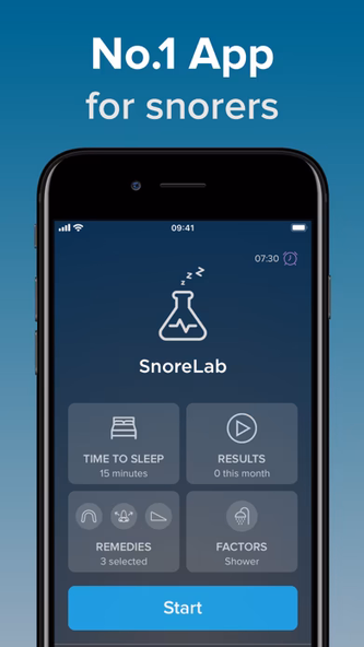 SnoreLab : Record Your Snoring Screenshot 3 - AppWisp.com SnoreLab : Record Your Snoring Screenshot 3 - AppWisp.com