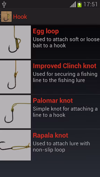 Useful Fishing Knots Screenshot 2 - AppWisp.com Useful Fishing Knots Screenshot 2 - AppWisp.com
