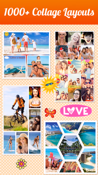 Photo Collage Maker & Creator Screenshot 1 - AppWisp.com Photo Collage Maker & Creator Screenshot 1 - AppWisp.com