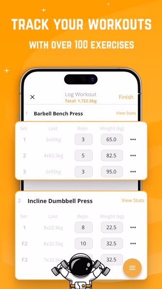 Stronger - Gym Workout Planner Screenshot 1 - AppWisp.com Stronger - Gym Workout Planner Screenshot 1 - AppWisp.com