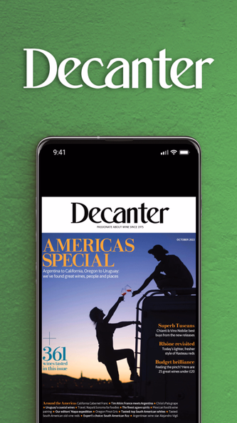 Decanter Magazine NA Screenshot 1 - AppWisp.com Decanter Magazine NA Screenshot 1 - AppWisp.com
