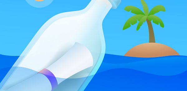 Bottled - Message in a Bottle Header - AppWisp.com Bottled - Message in a Bottle Header - AppWisp.com