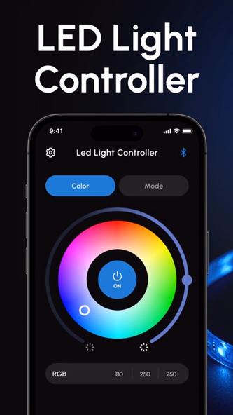 LED Strip Light Controller app Screenshot 1 - AppWisp.com LED Strip Light Controller app Screenshot 1 - AppWisp.com