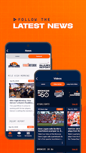 Denver Broncos Screenshot 2 - AppWisp.com Denver Broncos Screenshot 2 - AppWisp.com