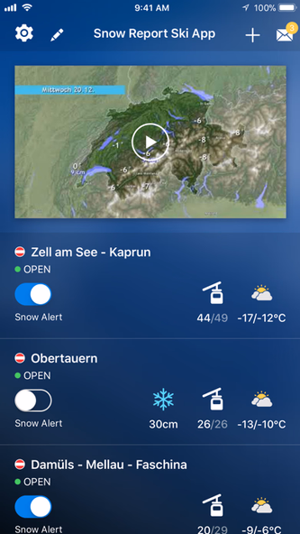 Snow Report Ski App Screenshot 1 - AppWisp.com Snow Report Ski App Screenshot 1 - AppWisp.com