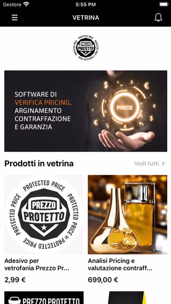 Prezzo Protetto Screenshot 1 - AppWisp.com Prezzo Protetto Screenshot 1 - AppWisp.com