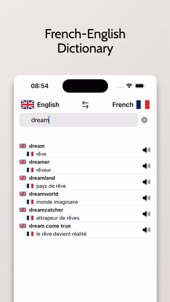 French-English Dictionary Screenshot 1 - AppWisp.com French-English Dictionary Screenshot 1 - AppWisp.com