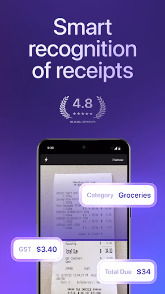Smart Receipts: Expenses Scan Screenshot 1 - AppWisp.com Smart Receipts: Expenses Scan Screenshot 1 - AppWisp.com