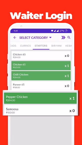 Restaurant & Café Billing POS Screenshot 2 - AppWisp.com Restaurant & Café Billing POS Screenshot 2 - AppWisp.com