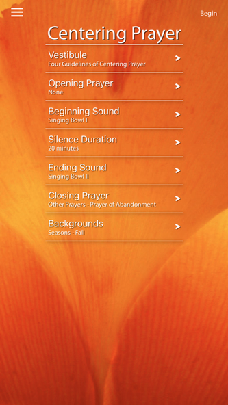 Centering Prayer Screenshot 2 - AppWisp.com Centering Prayer Screenshot 2 - AppWisp.com