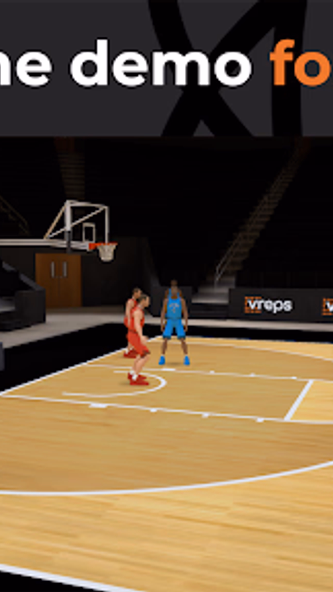 VReps Basketball Screenshot 2 - AppWisp.com VReps Basketball Screenshot 2 - AppWisp.com