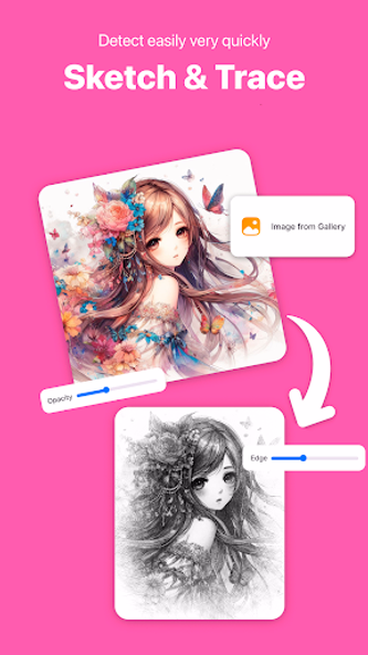 Draw Anime Sketch: AR Draw Screenshot 3 - AppWisp.com Draw Anime Sketch: AR Draw Screenshot 3 - AppWisp.com