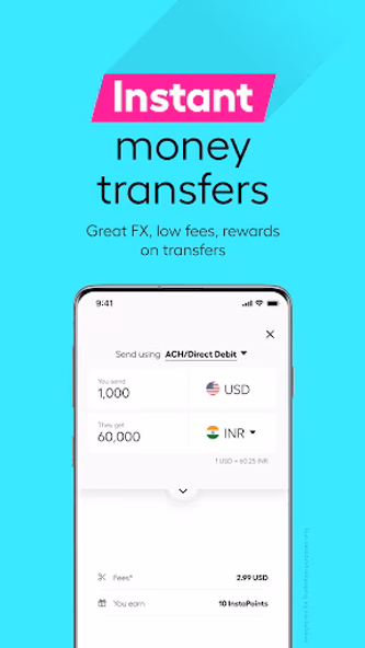 Instarem: Send money overseas Screenshot 1 - AppWisp.com Instarem: Send money overseas Screenshot 1 - AppWisp.com
