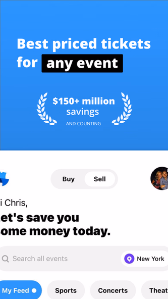 TickPick: No Fee Tickets Screenshot 2 - AppWisp.com TickPick: No Fee Tickets Screenshot 2 - AppWisp.com