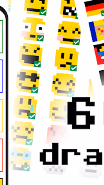 Coloring Pixels 8x8 Screenshot 1 - AppWisp.com Coloring Pixels 8x8 Screenshot 1 - AppWisp.com