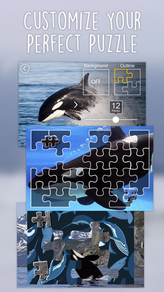 Orca Puzzles for Kids Free Jigsaw Wonder Edition Screenshot 2 - AppWisp.com Orca Puzzles for Kids Free Jigsaw Wonder Edition Screenshot 2 - AppWisp.com
