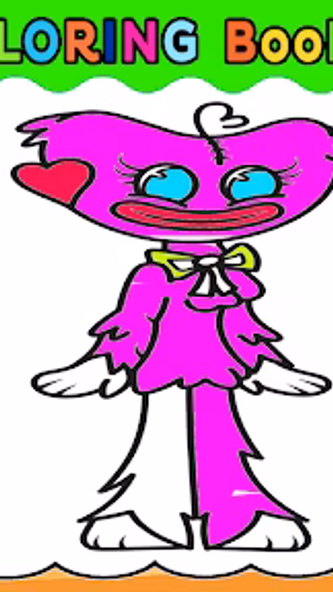 Wuggy Friends Poppy Coloring Screenshot 3 - AppWisp.com Wuggy Friends Poppy Coloring Screenshot 3 - AppWisp.com