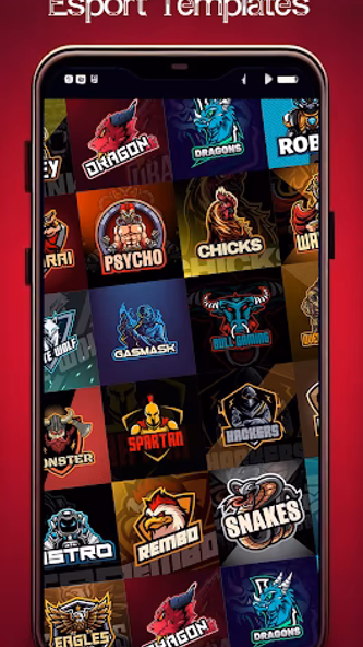 Esports Gaming Logo Maker Screenshot 1 - AppWisp.com Esports Gaming Logo Maker Screenshot 1 - AppWisp.com
