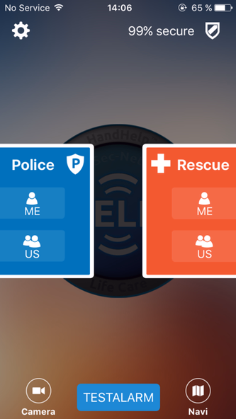 HandHelp - Life Care emergency Screenshot 1 - AppWisp.com HandHelp - Life Care emergency Screenshot 1 - AppWisp.com