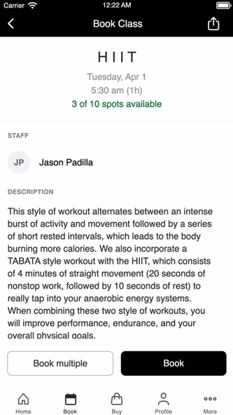 Soul Fitness - San Antonio Screenshot 3 - AppWisp.com Soul Fitness - San Antonio Screenshot 3 - AppWisp.com