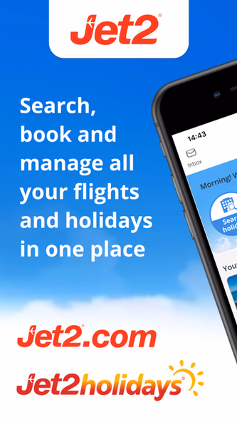 Jet2 - Holidays and Flights Screenshot 1 - AppWisp.com Jet2 - Holidays and Flights Screenshot 1 - AppWisp.com