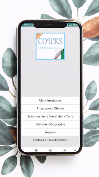Cours 3eme Année Collège Screenshot 1 - AppWisp.com Cours 3eme Année Collège Screenshot 1 - AppWisp.com