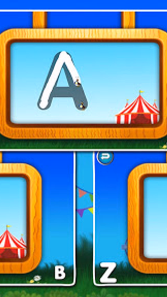 ABC Circus - tracing alphabet Screenshot 3 - AppWisp.com ABC Circus - tracing alphabet Screenshot 3 - AppWisp.com