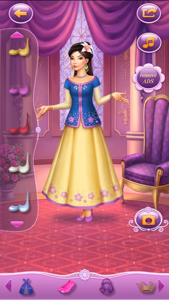 Dress Up Princess Snow White Screenshot 4 - AppWisp.com Dress Up Princess Snow White Screenshot 4 - AppWisp.com