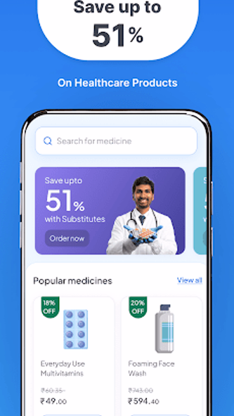 Truemeds - Health & Medicine Screenshot 1 - AppWisp.com Truemeds - Health & Medicine Screenshot 1 - AppWisp.com